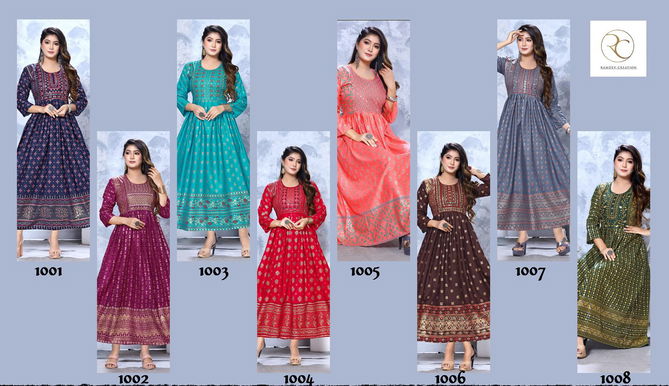 Rc Manchali Vol 5 Anarkali Kurti Catalog